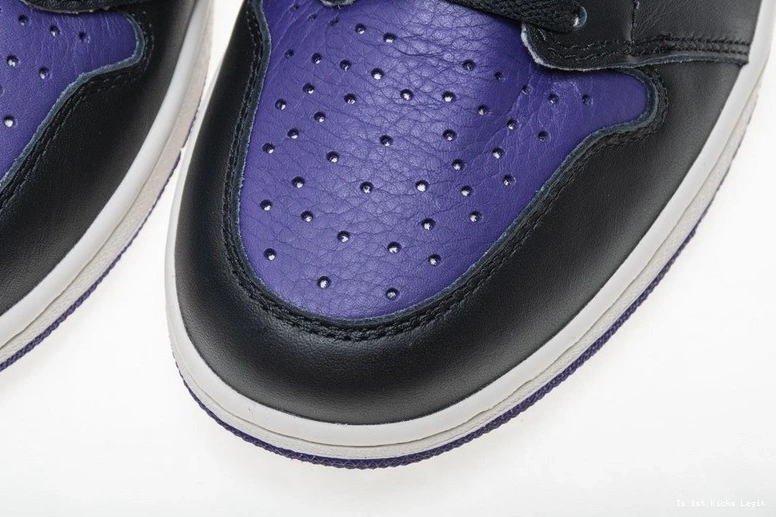 Air 1 Retro Purple Jordan High 555088-501 OG Court 1221